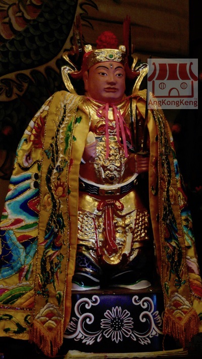 柔佛古庙Johor Old Chinese Temple Deity1 Left