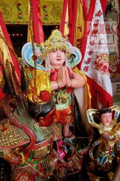 玻璃市加央紫竹林善才堂Perlis Kangar San Cai Tong Deity4